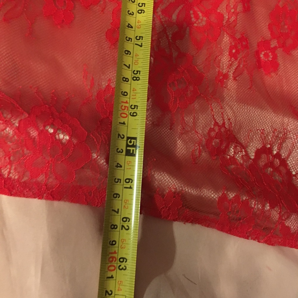 Red Sequence Gown - image 8